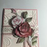 Decoupage Roses Card