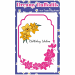Dreamy Daffodil 4x6 Embossing Folder